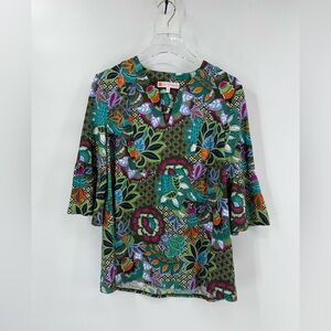 Jude Connally floral patterned top size small NWOT